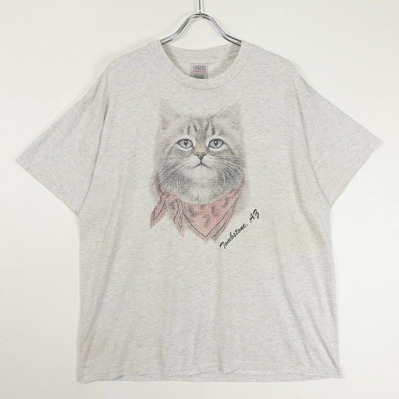 古着 90s ONEITA 猫プリント Tシャツ | Flamingo Online 古着屋