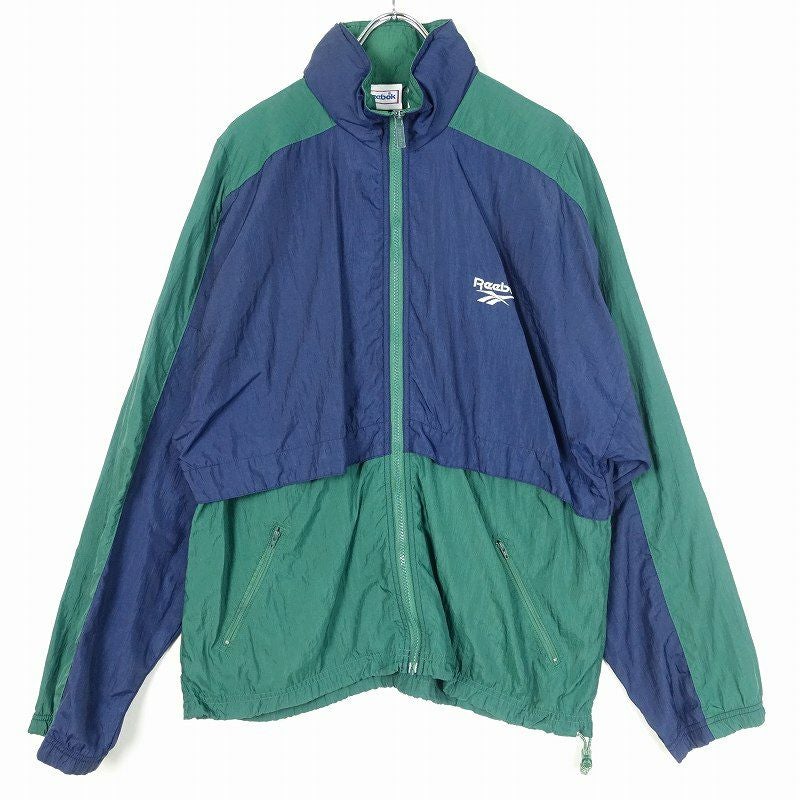 古着 Reebok ロゴ入り 2トーン ウィンドブレーカー | Flamingo Online