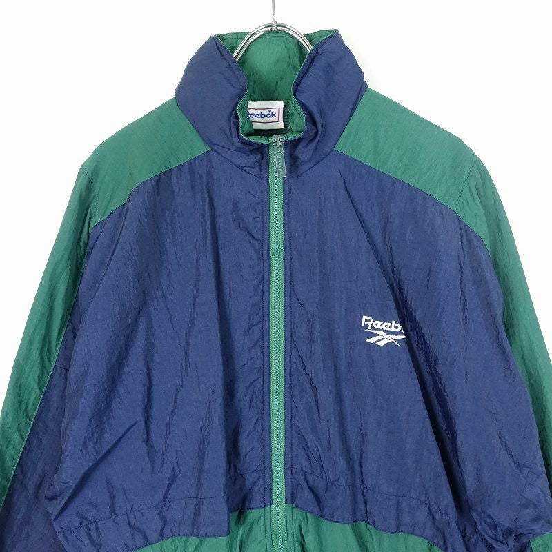 古着 Reebok ロゴ入り 2トーン ウィンドブレーカー | Flamingo Online
