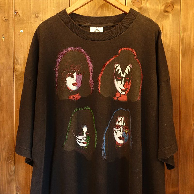 7TSM1【KISS】バンドTシャツ　ロック　古着used 古着 00s KISS 「I Was There」 Alive 35 ツアー メタル ロック バンド