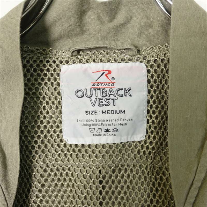 古着 OUTBACK VEST ハンティングベスト | Flamingo Online 古着屋