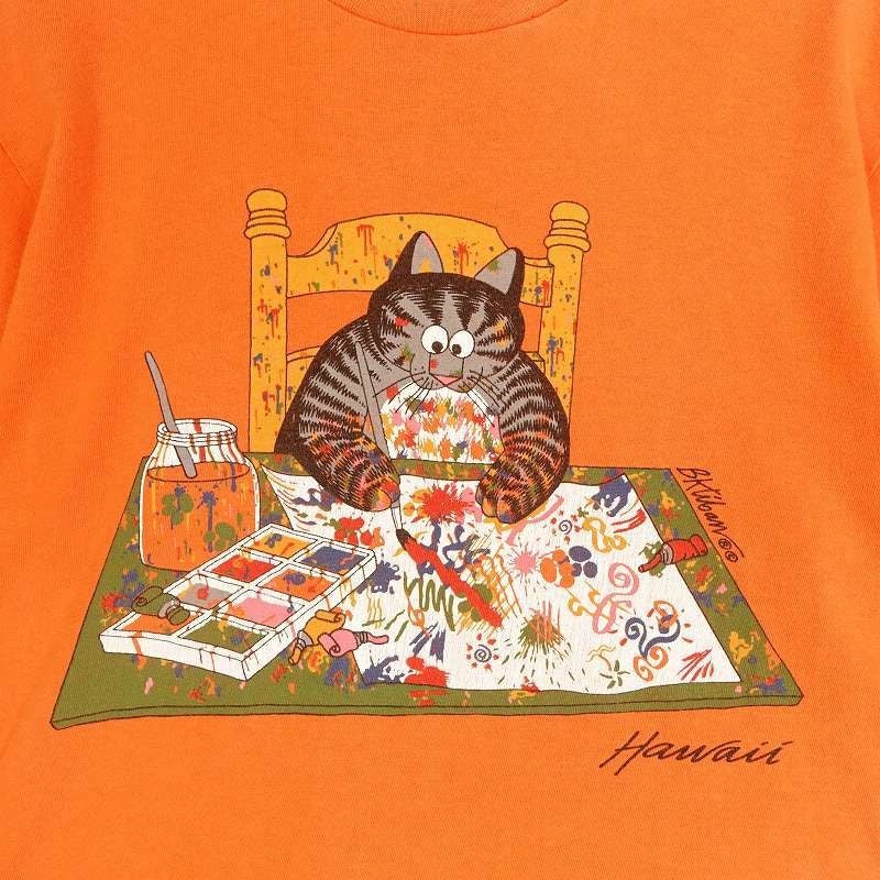 古着 90s crazyshirts 猫プリント Tシャツ | Flamingo Online 古着屋