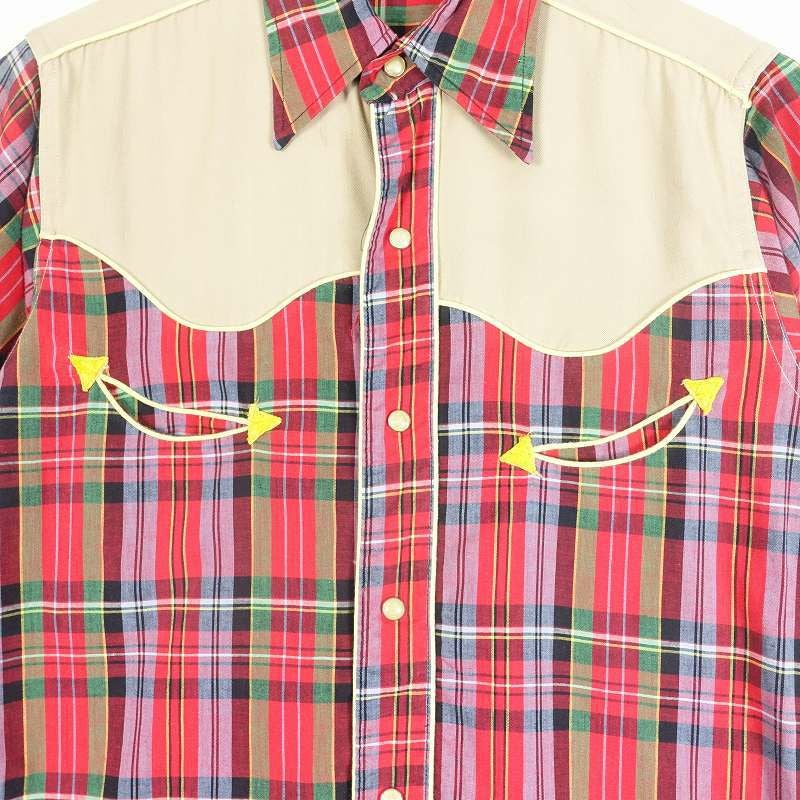 古着 50s vintage H BAR C 半袖 ウェスタンシャツ | Flamingo Online