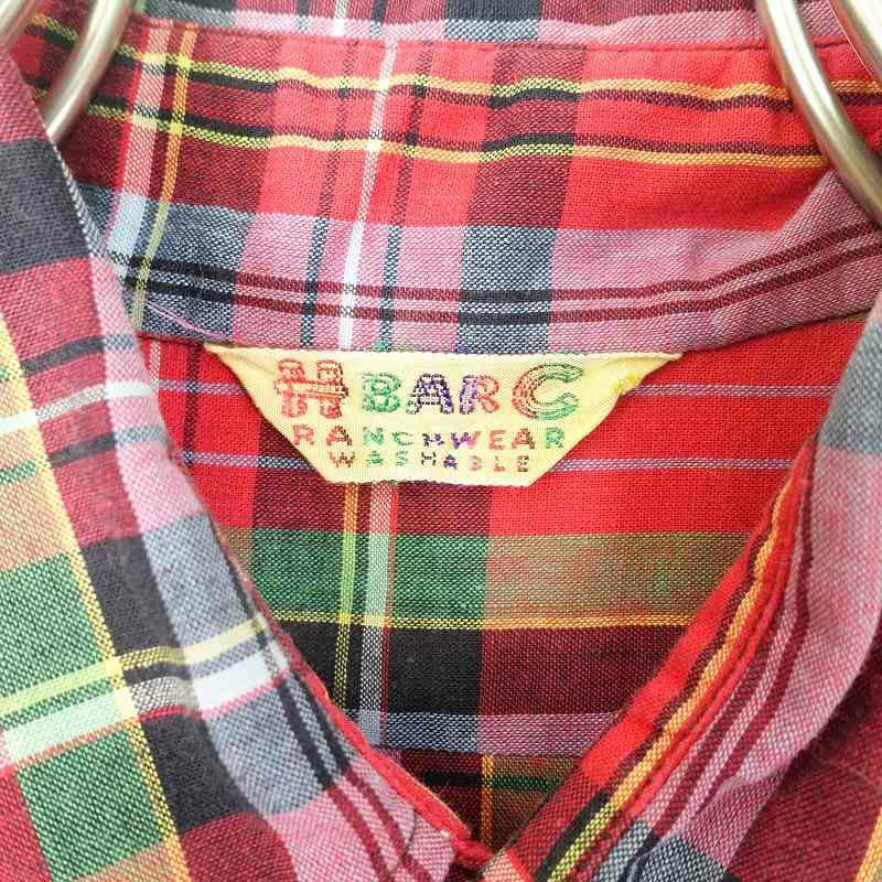 古着 50s vintage H BAR C 半袖 ウェスタンシャツ | Flamingo Online