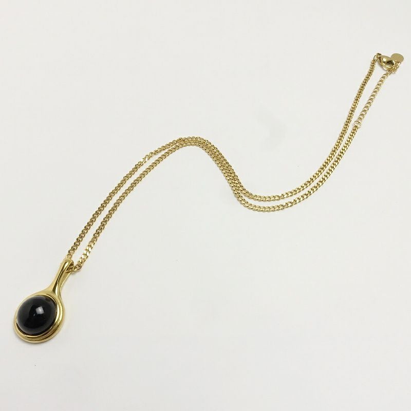ゴールド ストーン シンプル ネックレス | Flamingo Online 古着屋