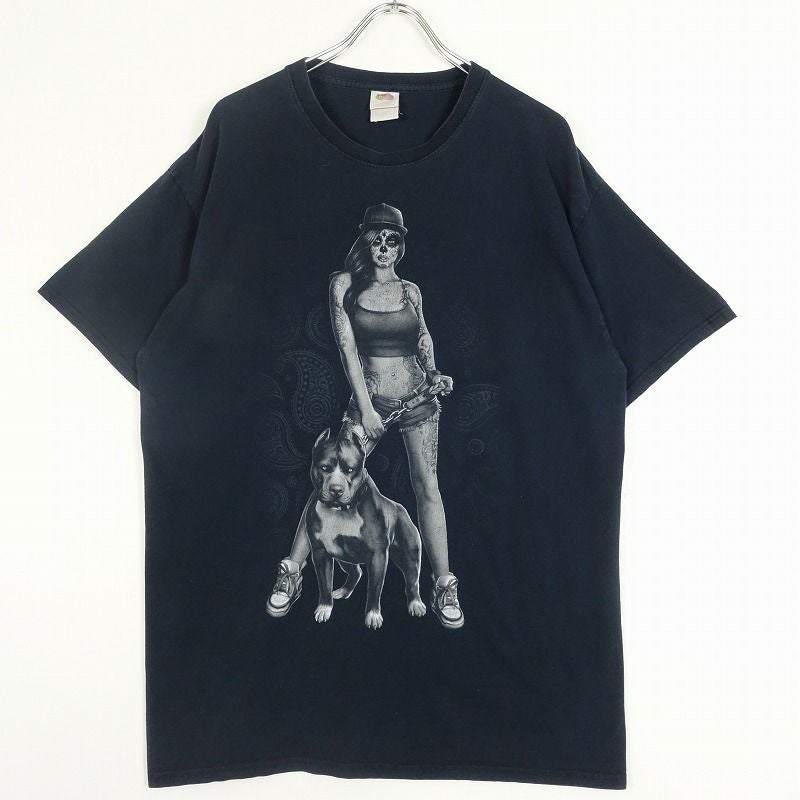 古着 90s FRUITOFTHEROOM 猫プリント Tシャツ | Flamingo Online 古着