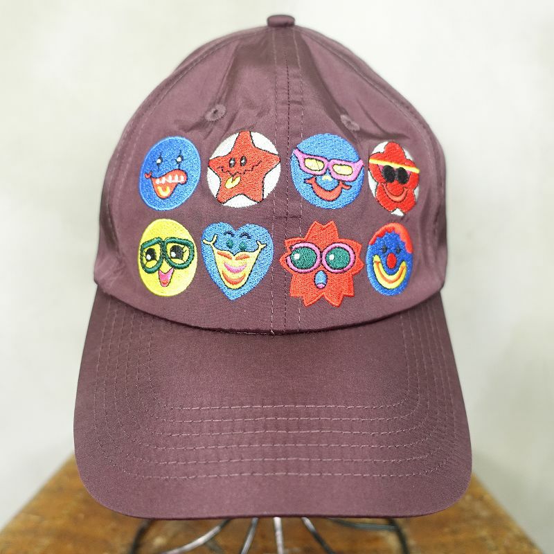 CAEC オールドスケート キャップ 帽子 ファクト ラビット 刺繍 古着 FAFATT カラフル フェイス 刺繍 キャップ | Flamingo Online 古着屋