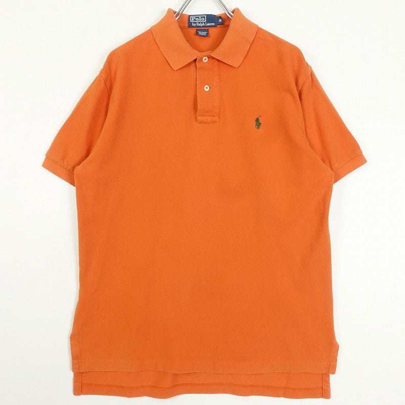 古着 Polo by Ralph Lauren ワンポイント刺繍 半袖ポロシャツ