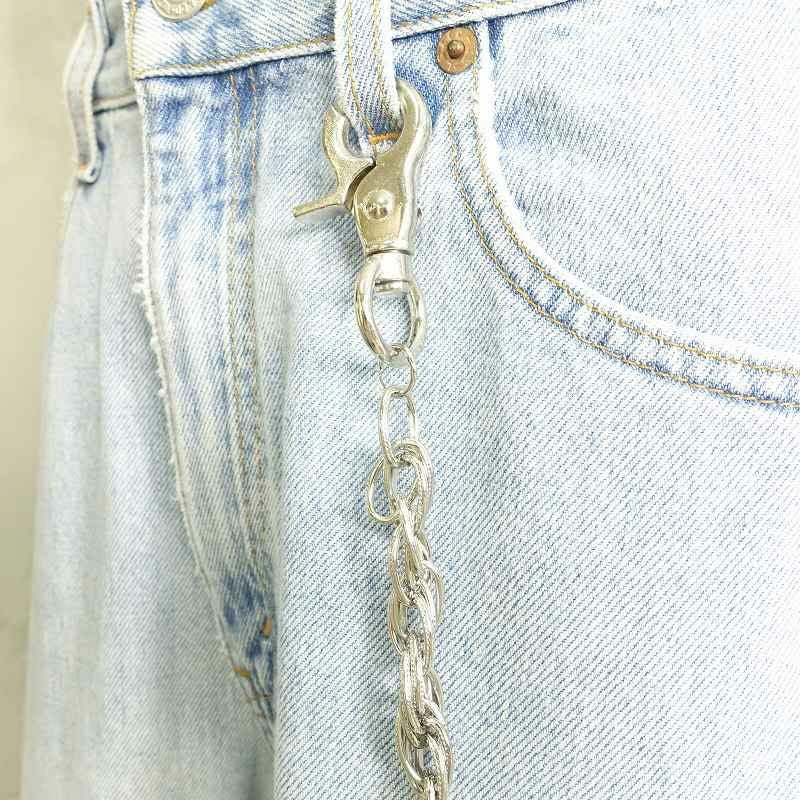 シルバー 三重チェーン ウォレットチェーン | Flamingo Online 古着屋
