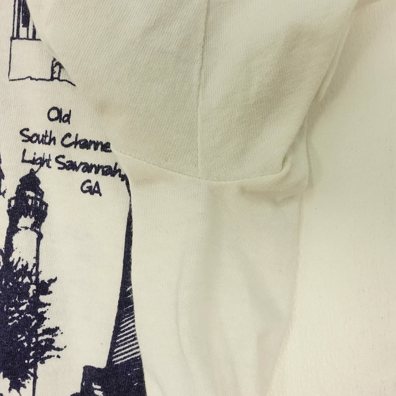 古着 90s ミシガンラグ 灯台 総柄 Tシャツ | Flamingo Online 古着屋