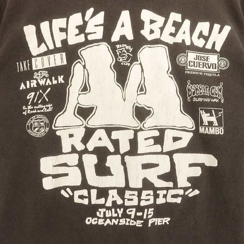 古着 90s USA製 LIFE'S A BEACH プリントTシャツ | Flamingo Online