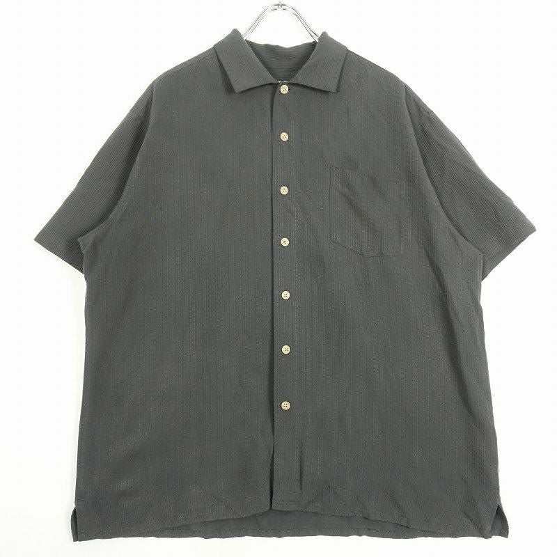 古着 BatikBay レーヨン 無地 半袖シャツ | Flamingo Online 古着屋 