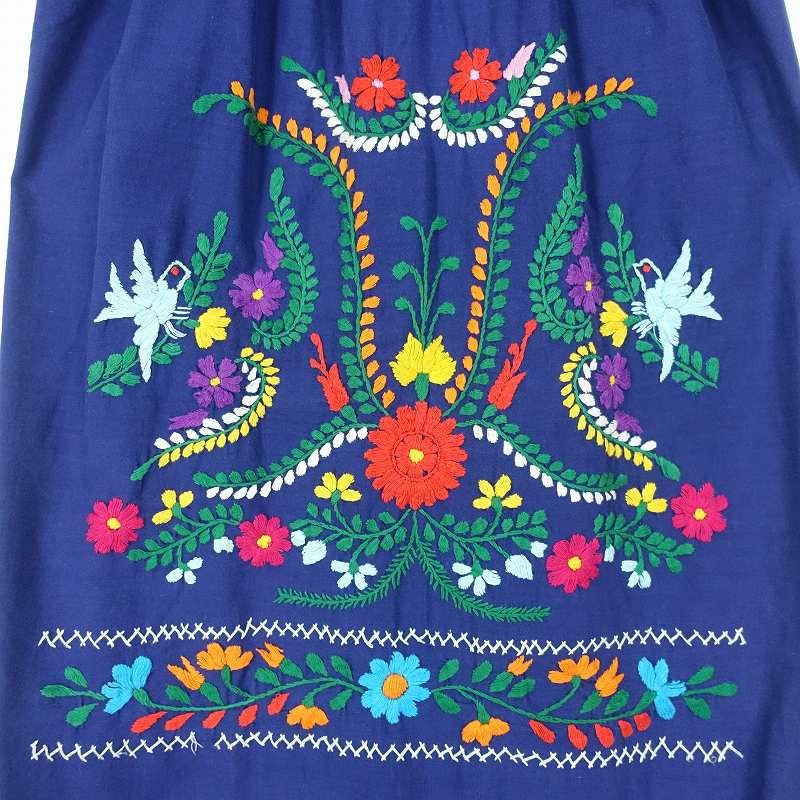 古着 メキシコ刺繍 エスニック ワンピース | Flamingo Online 古着屋