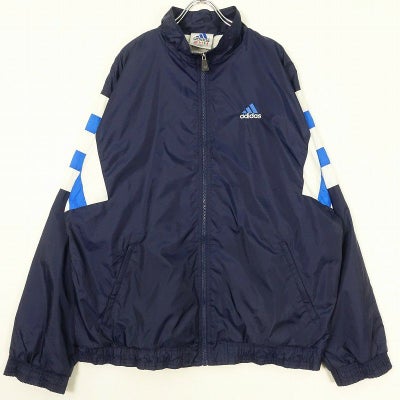 古着 90s adidas ドローコード ナイロンジャケット | Flamingo Online 