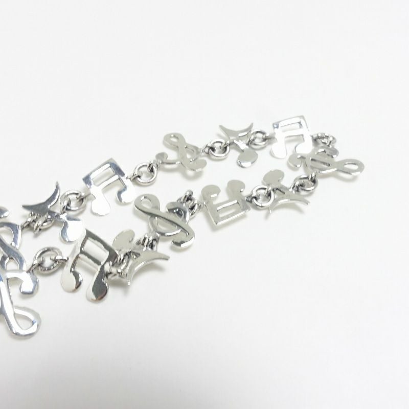 silver925 シルバー 音符モチーフ ブレスレット | Flamingo Online