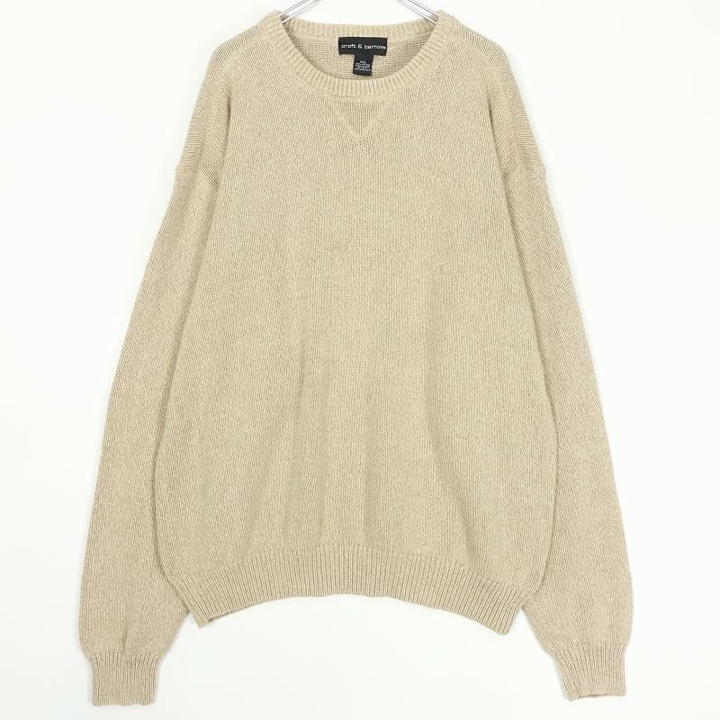 古着 croft&barrow 無地 コットンニット | Flamingo Online 古着屋