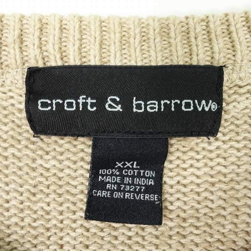 古着 croft&barrow 無地 コットンニット | Flamingo Online 古着屋 