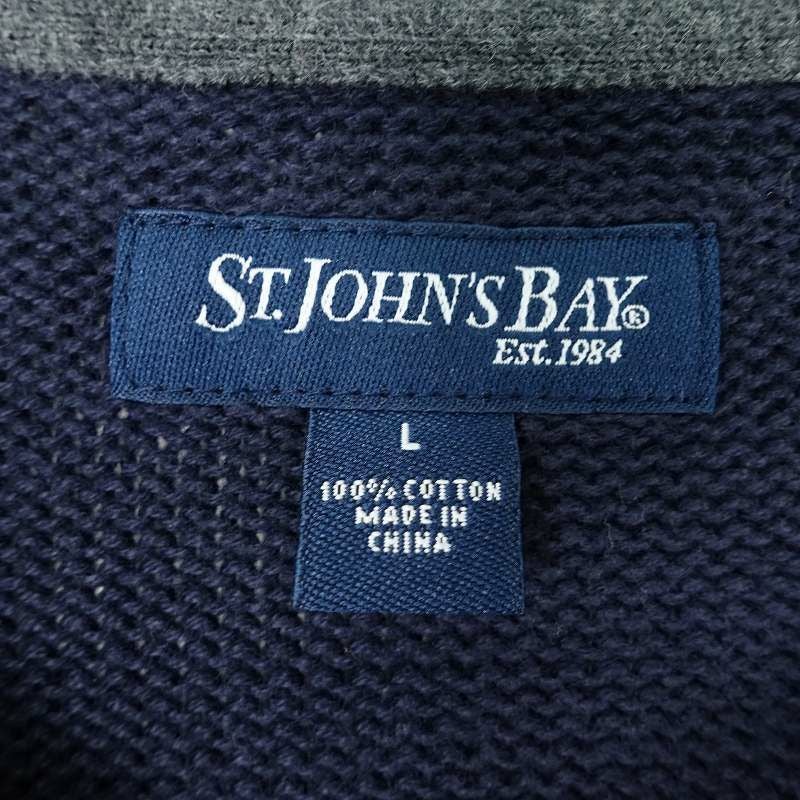古着 ST.JOHN'SBAY ライン入り コットンニット | Flamingo Online 古着