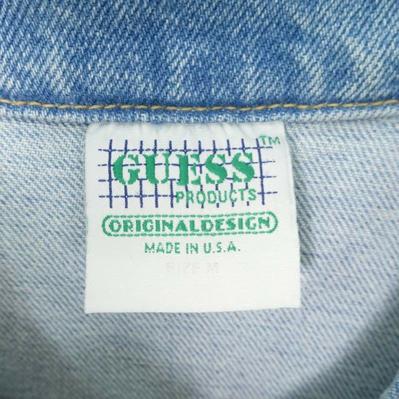古着 80s USA製 GUESS デニムジャケット | Flamingo Online 古着屋