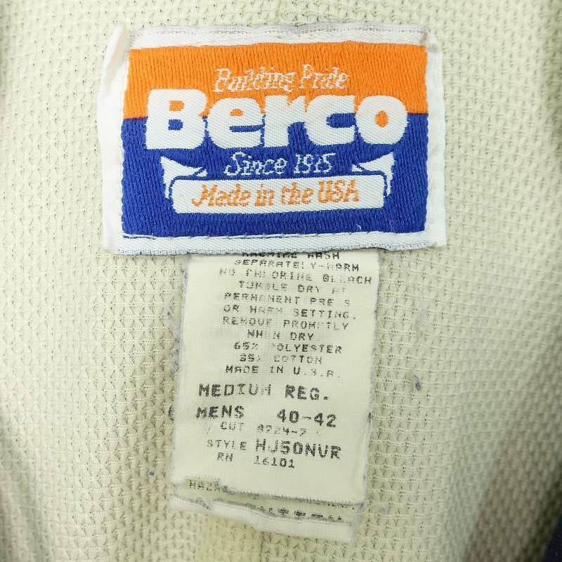 古着 90s USA製 Berco ワークジャケット | Flamingo Online 古着屋