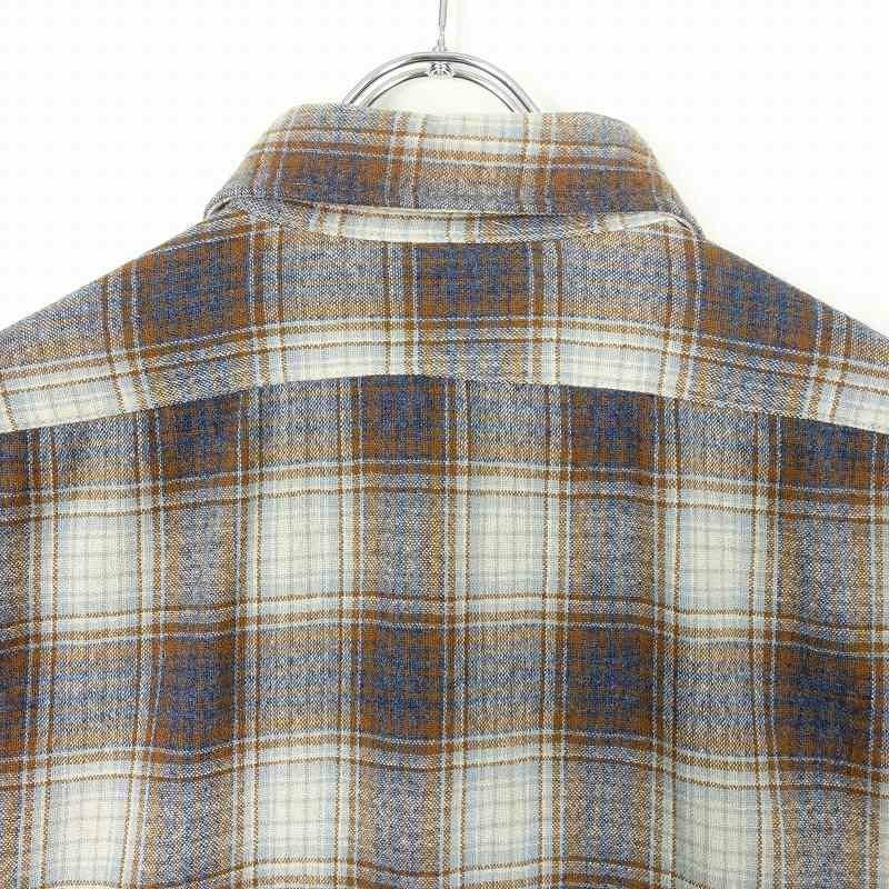古着 70s PENDLETON チェック ウールネルシャツ | Flamingo Online