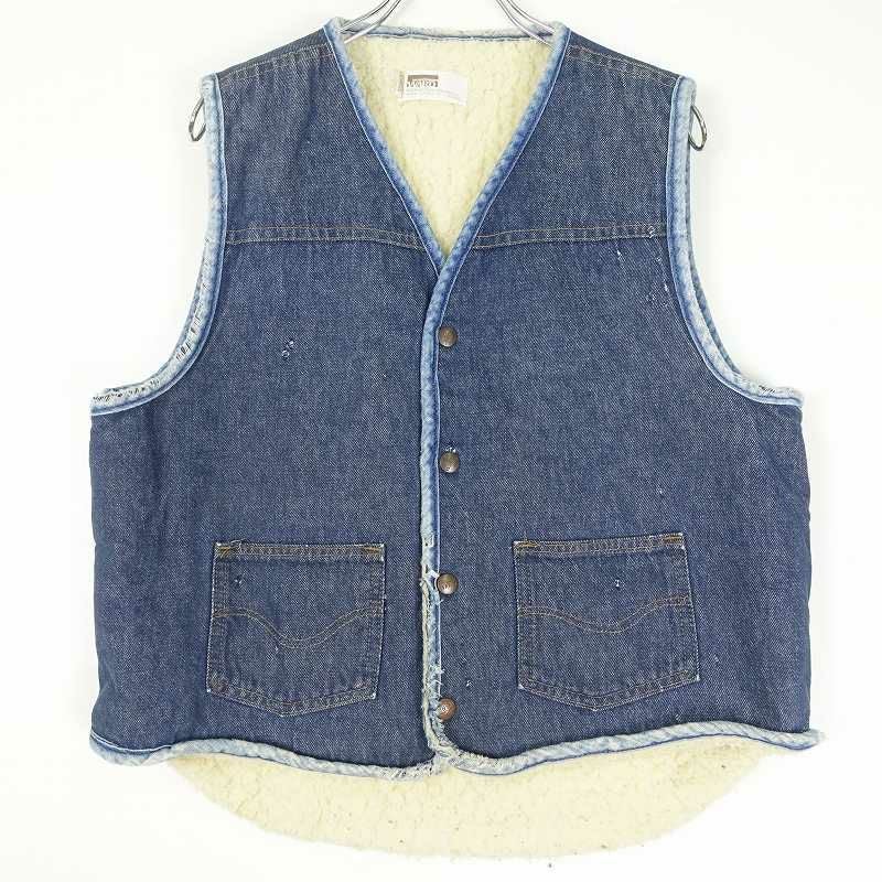 古着 Wrangler 裏ボア デニムベスト | Flamingo Online 古着屋