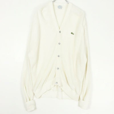 古着 80s IZOD LACOSTE スクールニットカーディガン | Flamingo Online 