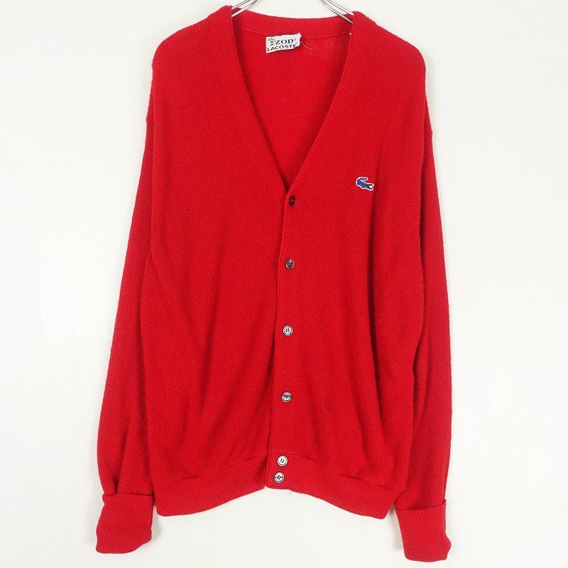 古着 80s IZOD LACOSTE スクールニットカーディガン | Flamingo Online