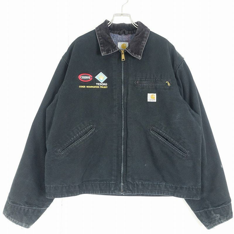 carhartt 札幌 - USA製 00s | モス 5XL | デトロイトジャケット カーハート ペンキ 古着 デトロイトジャケット ジャケット・アウター