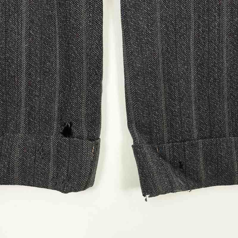 古着 ボタンフライ ストライプスラックス | Flamingo Online 古着屋