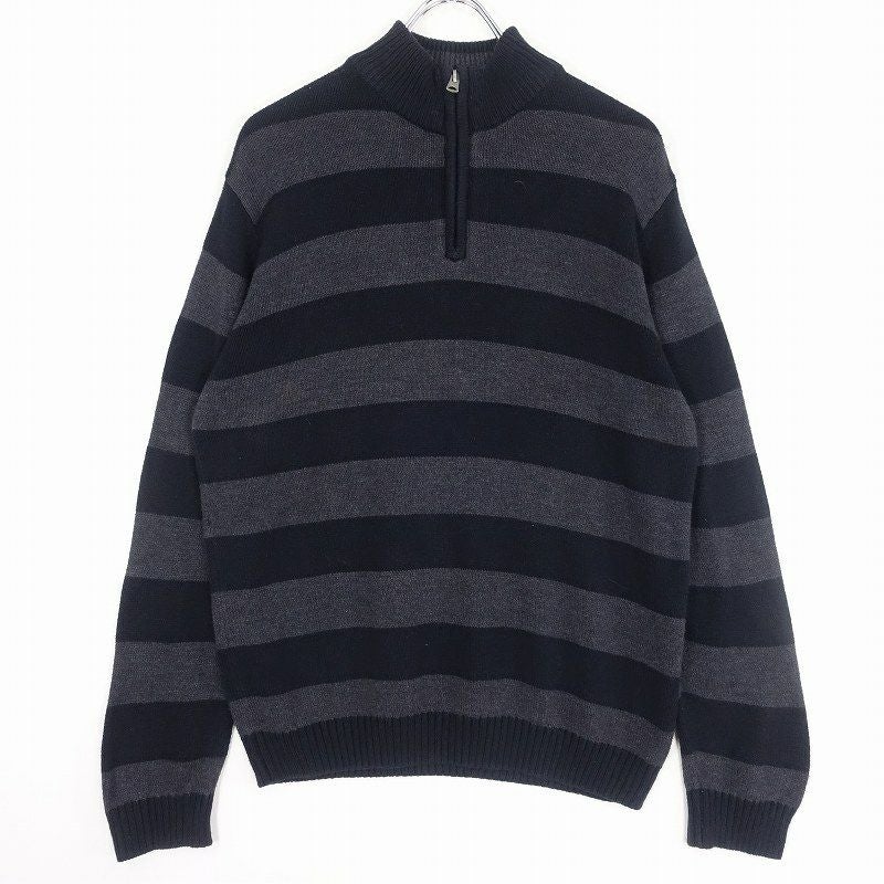 古着 RETROFIT ボーダー ハーフジップニット | Flamingo Online 古着屋