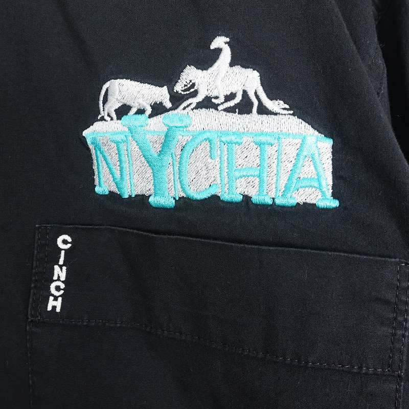 古着 CINCH 刺繍ロゴ 長袖シャツ | Flamingo Online 古着屋フラミンゴ
