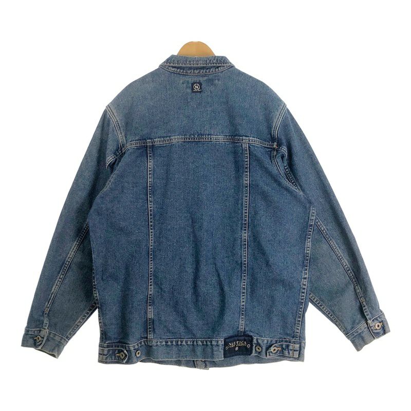 古着 NAUTICA 刺繍入りデニムジャケット | Flamingo Online 古着屋