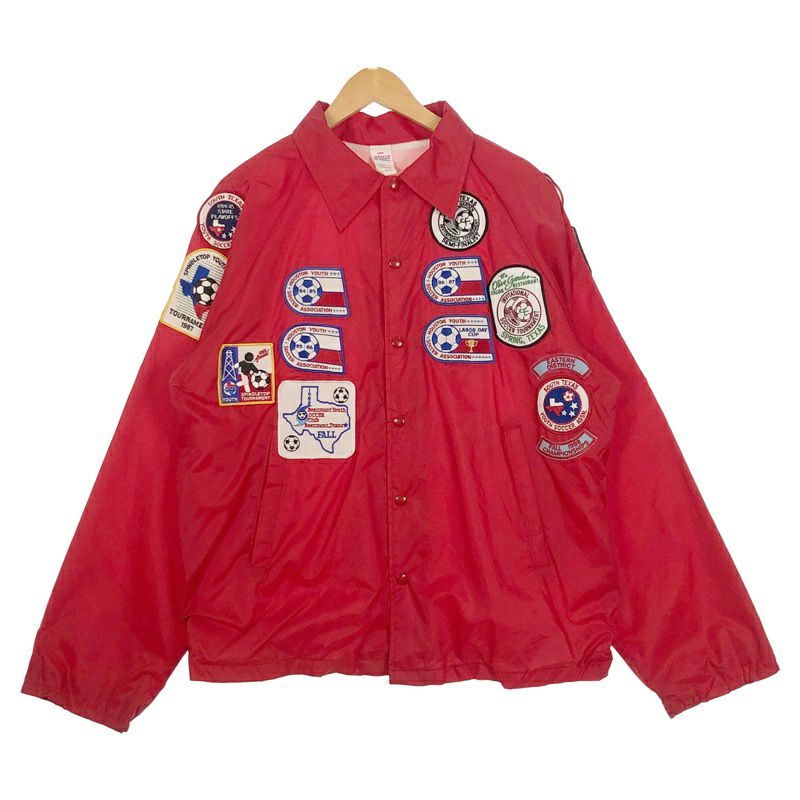 AUBURN MEA サテン仕様ナイロン製コーチジャケット XXXL USA製 古着 USA製 AUBURN コーチジャケット | Flamingo Online 古着屋