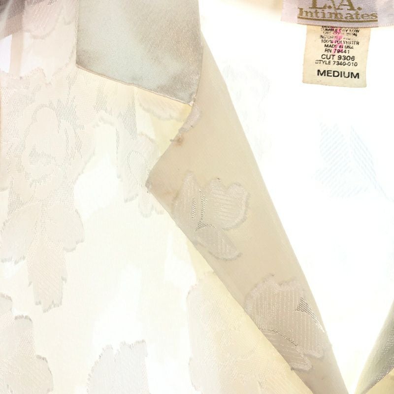 古着 USA製 シースルー 花柄ノースリーブチュニック | Flamingo Online