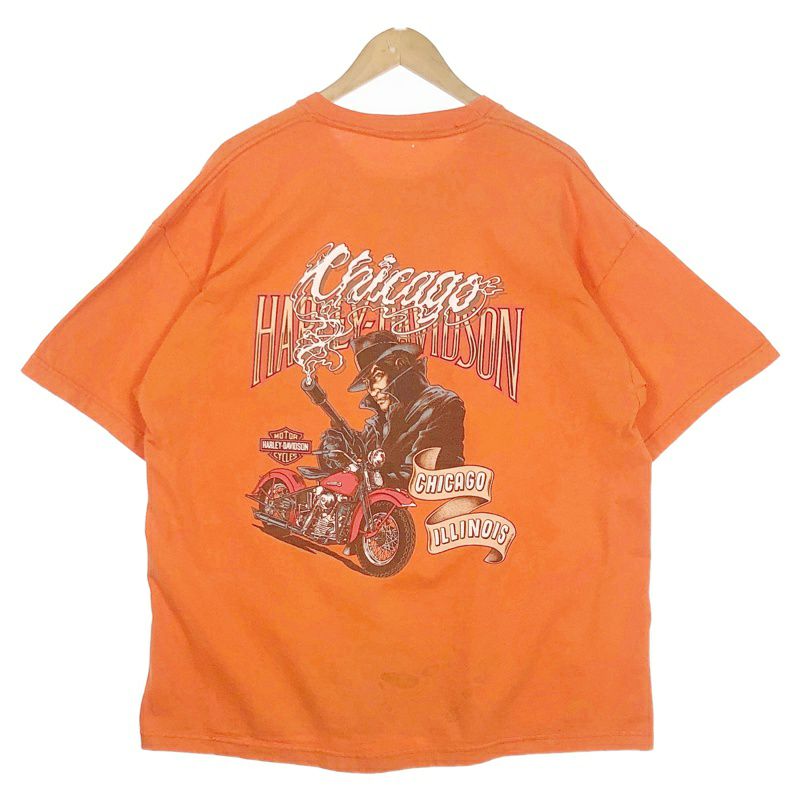 古着 HARLEY-DAVIDSON ポケット プリント Tシャツ | Flamingo Online