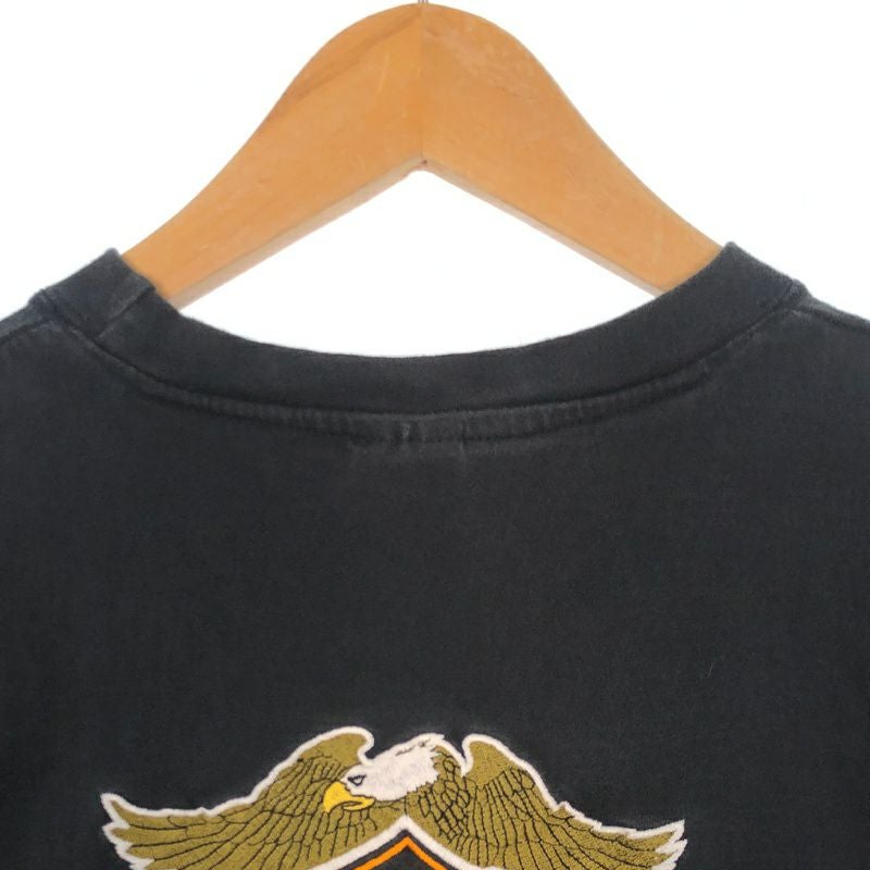 古着 HARLEY-DAVIDSON ロゴ刺繍Tシャツ | Flamingo Online 古着屋