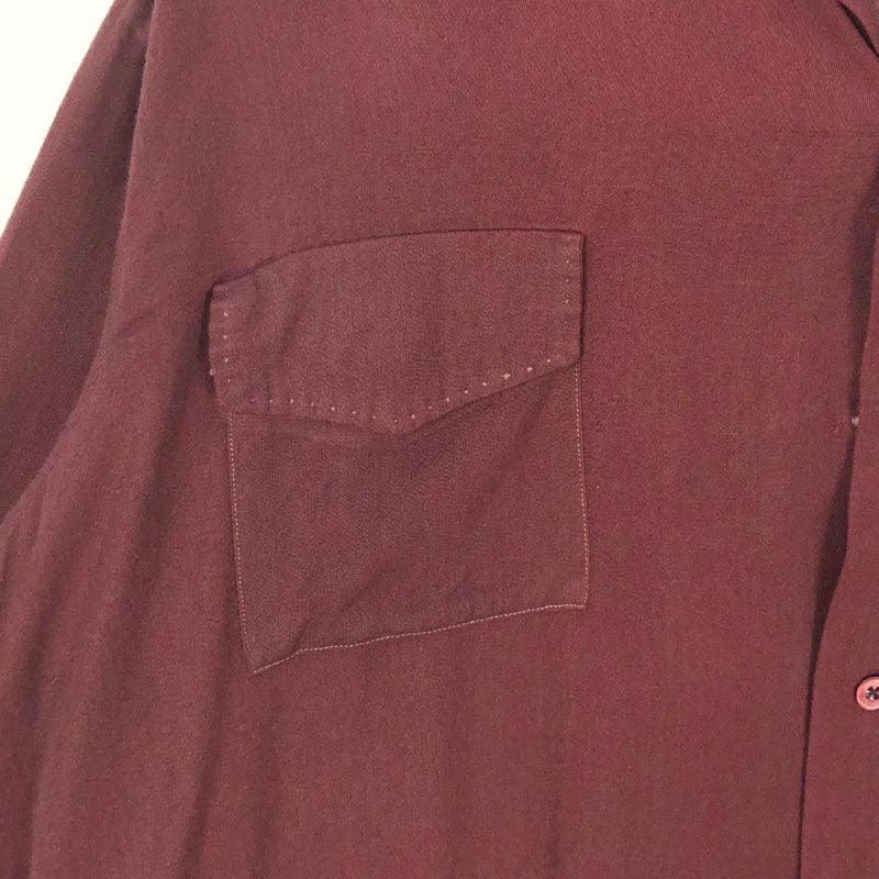 古着 40s オープンカラー レーヨン 長袖シャツ | Flamingo Online 古着