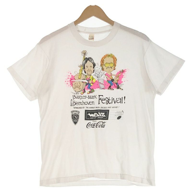 80s USA製 SCREENSTARS プリントT