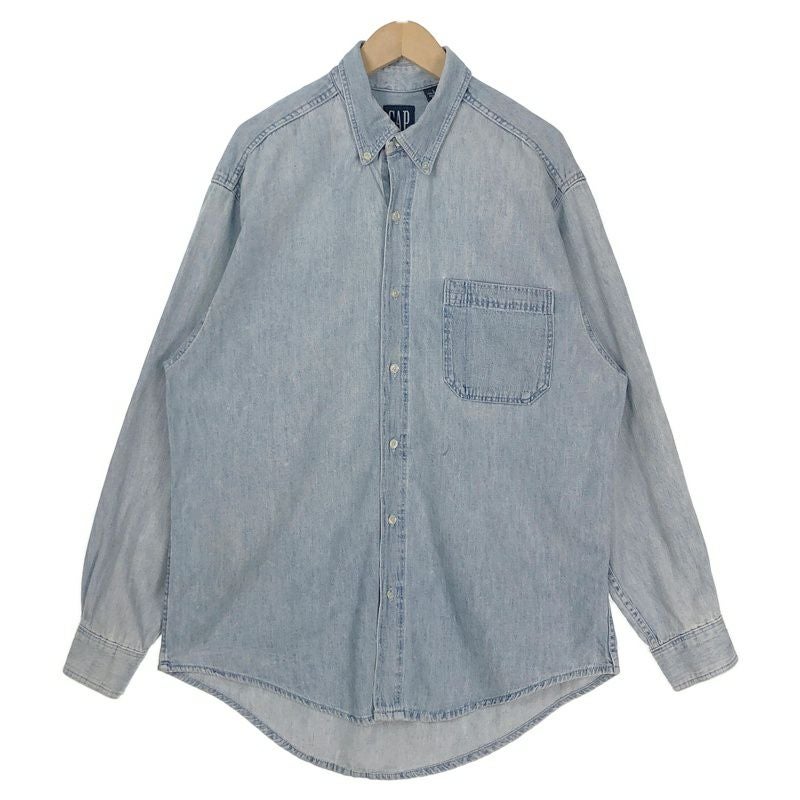 【美品】90s Ralph Lauren デニム長袖シャツ BLAIRE 古着M 古着 90s RalphLauren BLAIRE デニム 長袖シャツ | Flamingo Online