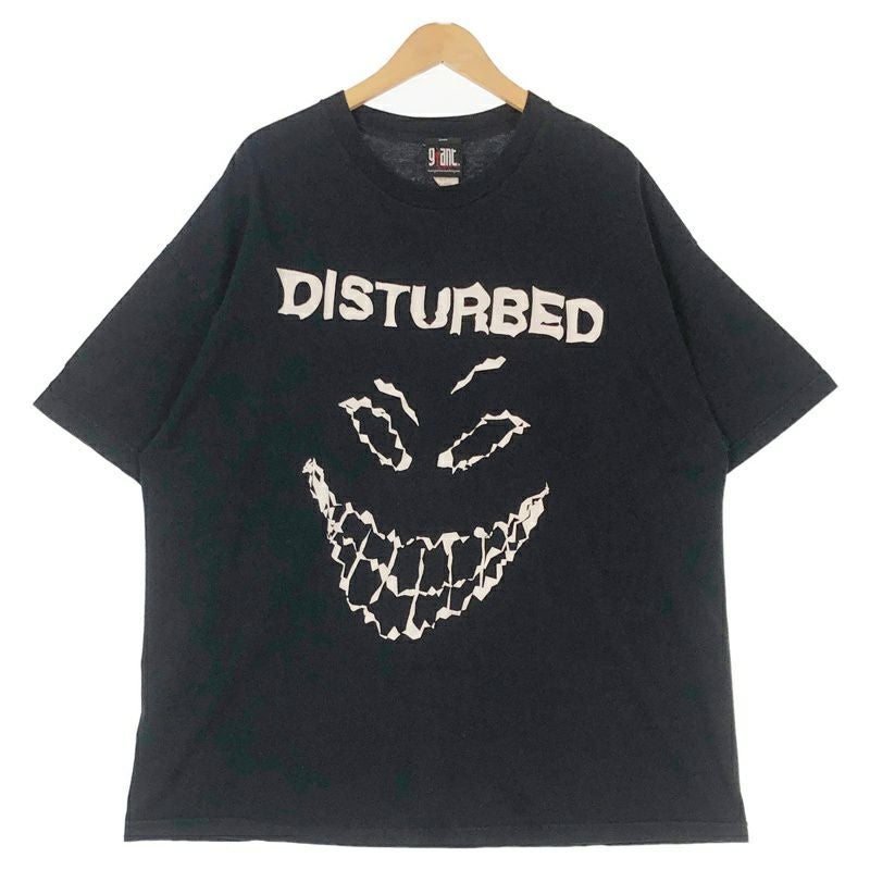 古着 00s GIANTボディー DISTURBED ディスターブド Tシャツ バンド