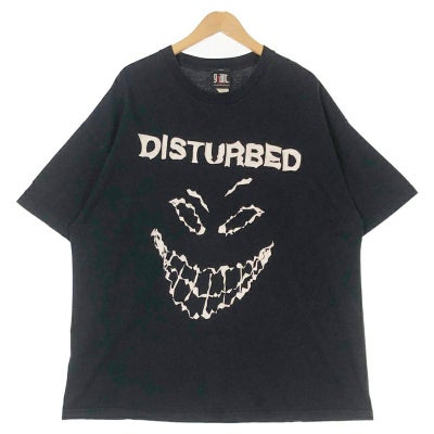 古着 00s GIANTボディー DISTURBED ディスターブド Tシャツ バンド 