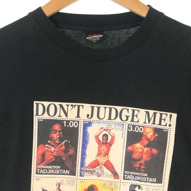 古着 2PAC DON'T JUDGE ME! プリントロンT | Flamingo Online 古着屋