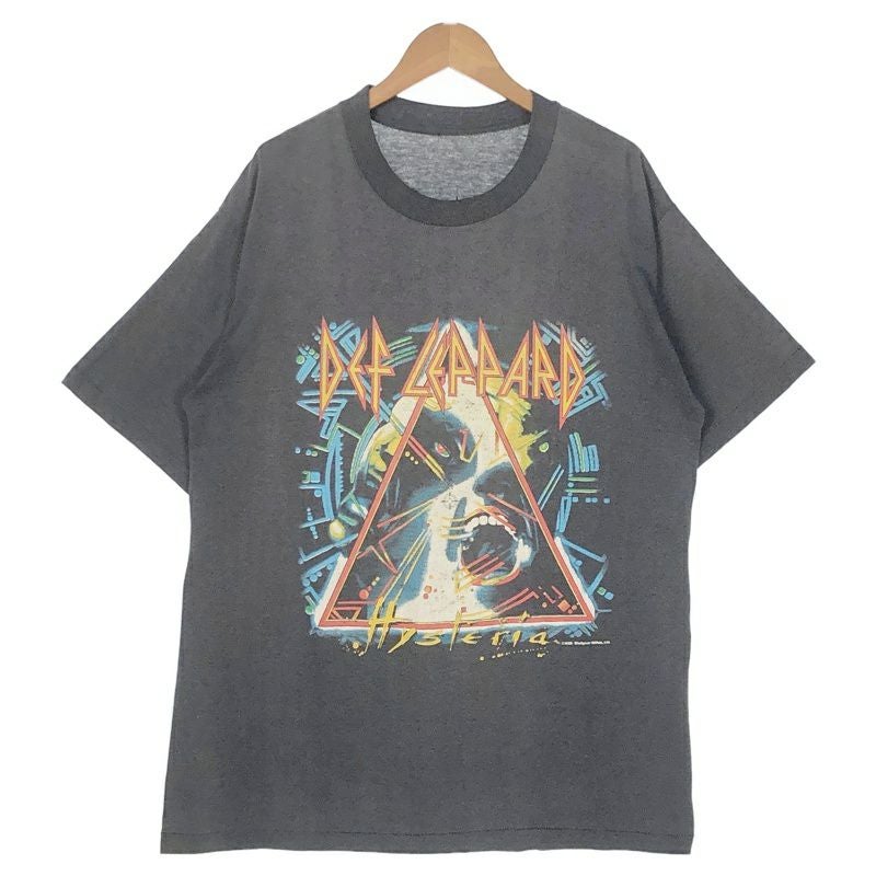 古着 80s DEF LEPPARD HYSTERIA プリントTシャツ | Flamingo Online 