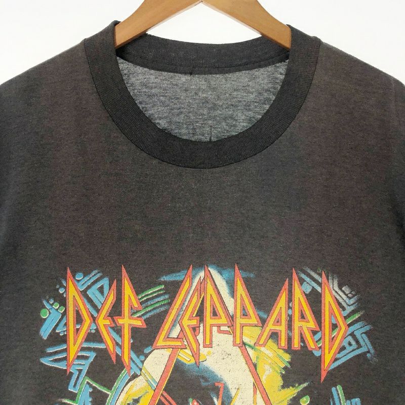 古着 80s DEF LEPPARD HYSTERIA プリントTシャツ | Flamingo Online