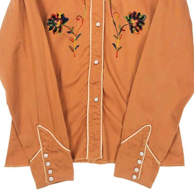古着 70s Lady selkirk 刺繍ウエスタンシャツ | Flamingo Online 古着