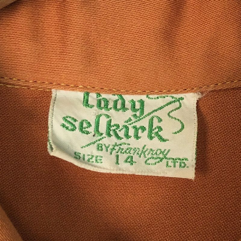 古着 70s Lady selkirk 刺繍ウエスタンシャツ | Flamingo Online 古着