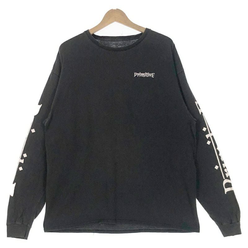 古着 Primitive 袖プリントロンT | Flamingo Online 古着屋フラミンゴ