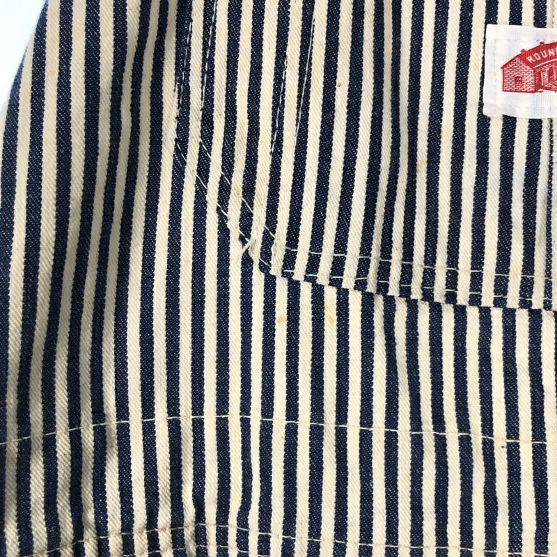 古着 80s ROUNDHOUSE ヒッコリーオーバーオール | Flamingo Online