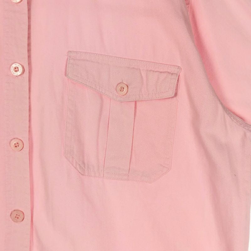 古着 CHEROKEE パステルピンクオーバーサイズシャツ | Flamingo Online